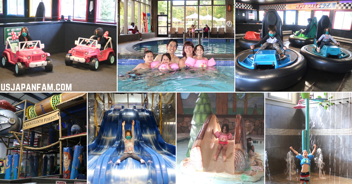 US Japan Fam Family Vacation at Woodloch Resort Review - Indoor Activities
