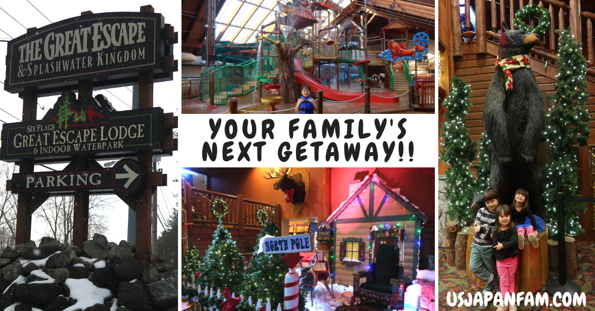 Family Vacation at Six Flags Great Escape & Indoor Waterpark - review by US Japan Fam